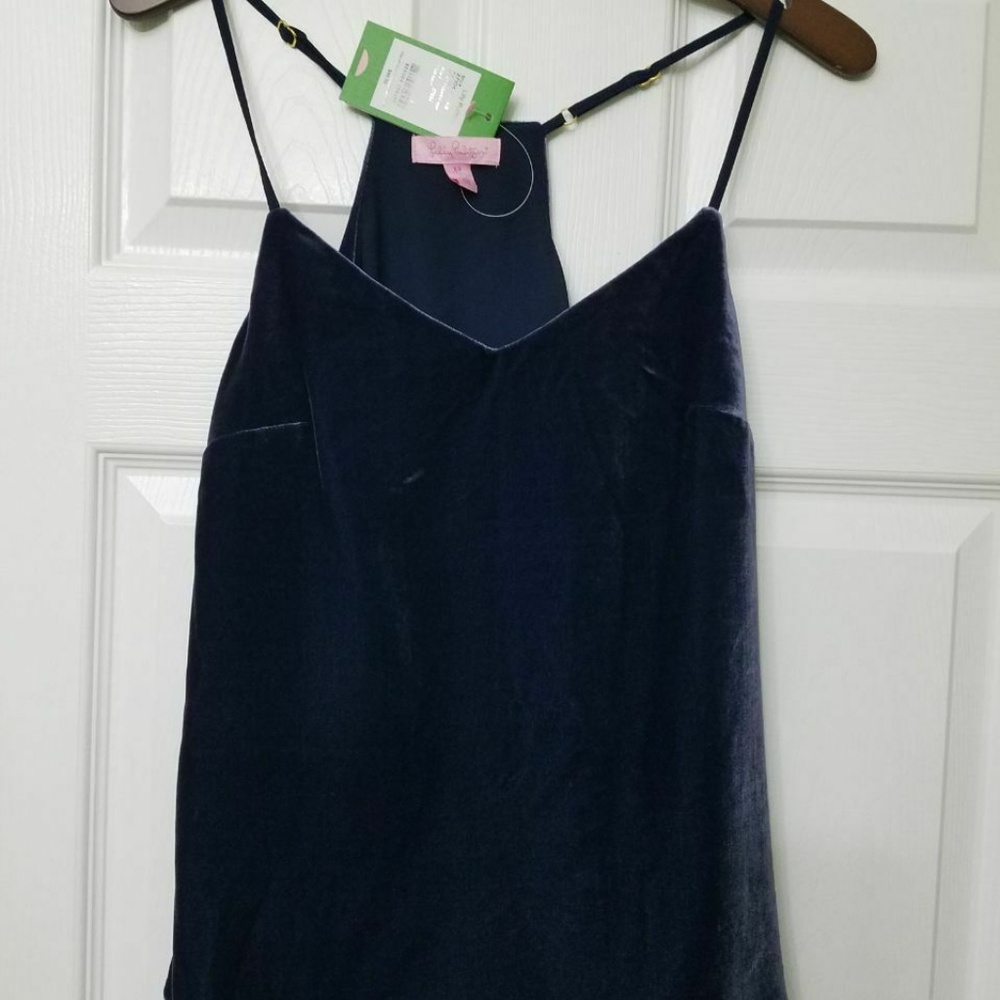 NWT Lilly Pulitzer Dusk Velvet Top - Picture 1 of 5